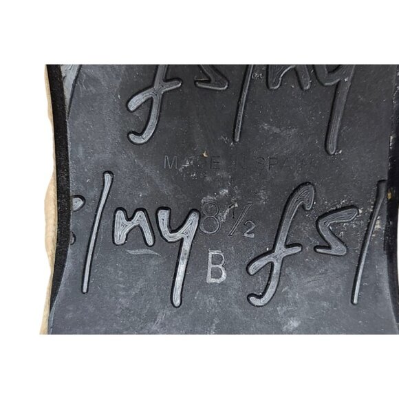 French Sole fs/ny Camille Cap Toe Leather Flats In Beige/Black - Size 8.5 - Picture 8 of 12